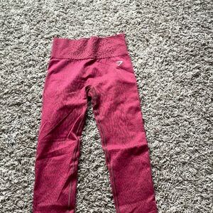 Red cheetah leggings